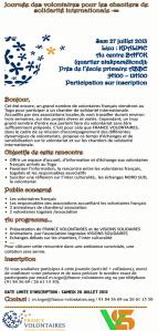 Journée de formation France Volontaires