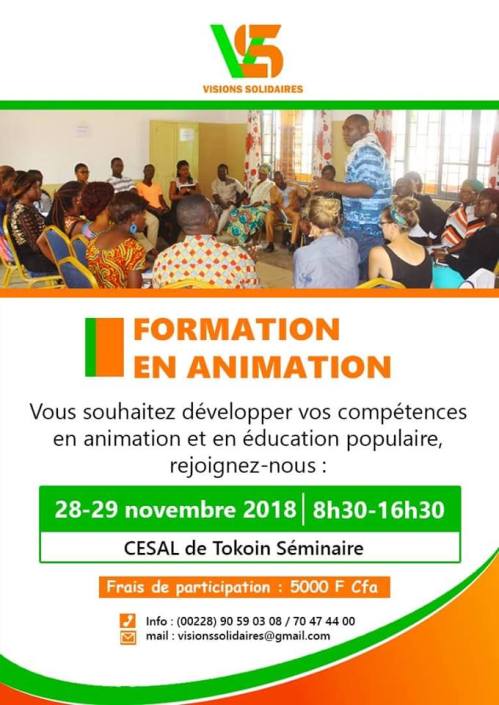 Formation en animation
