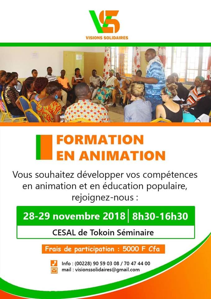 Formation en animation